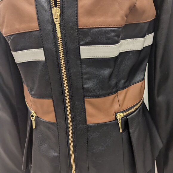 INC Vegan Leather Jacket XS - Picture 4 of 5